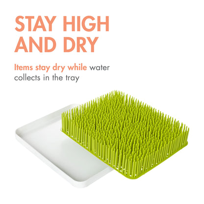 Boon Lawn Countertop Baby Bottle Drying Rack Bundle - Includes Lawn, Twig, and Stem Baby