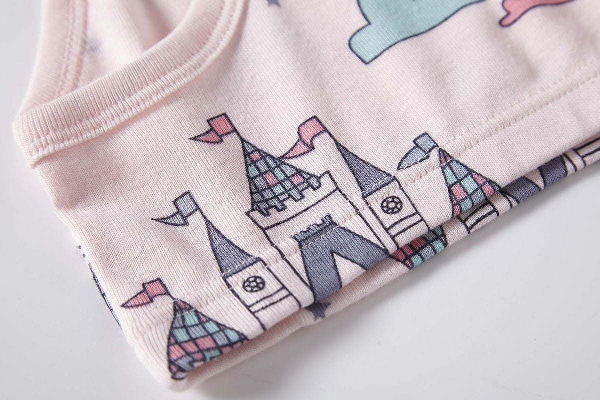 Barara King Little Girls' Soft Cotton Underwear Toddler Undies Kids panties