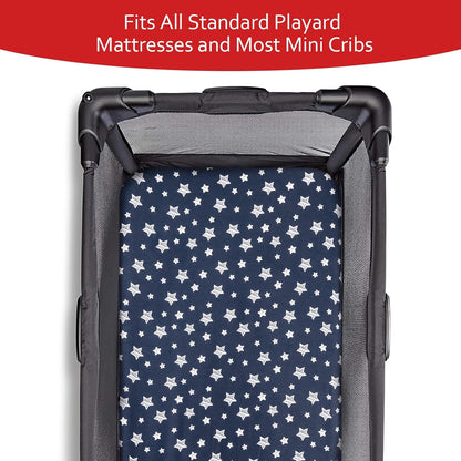 Pack and Play Sheets & Waterproof Terry Pack N Play Mattress Protector Pad Cover 4 Pack, Viscose