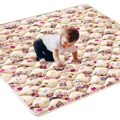 Vibe Bear High-Density Foam Baby Play Mat, 50x50 Inches Thicken One-Piece Comfortable and Soft Baby