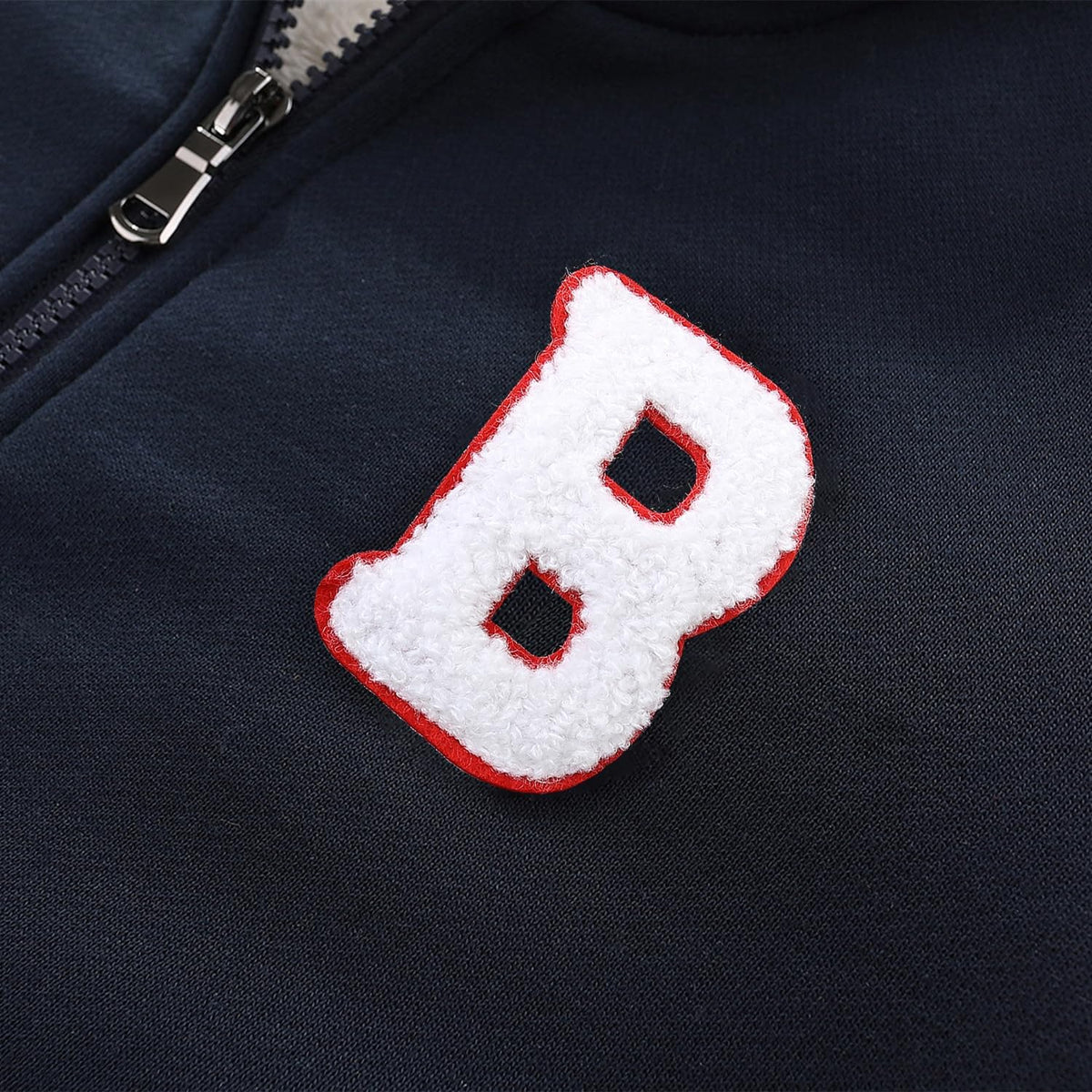 Bumeex Kids Boy's Girl's Sherpa Fleece Lined Jacket Spring Fall Winter Zip up Sweatshirt Hoodie
