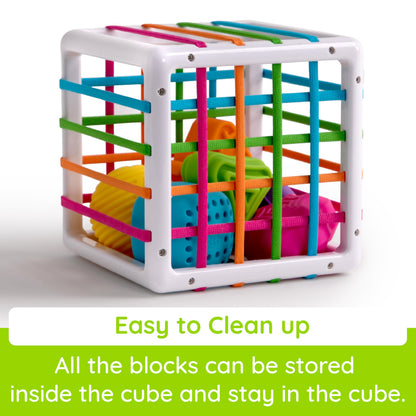 Fat Brain Toys InnyBin Shape Learning Sensory Toy