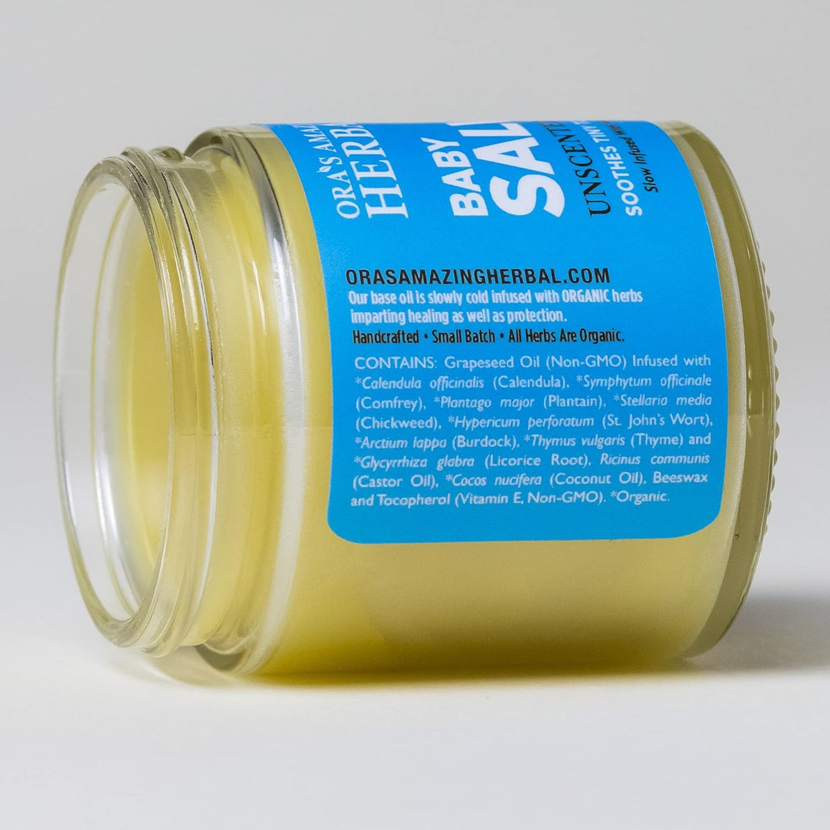 Baby Salve, Diaper Balm Ointment, Newborn Salve, Natural Baby Cream with Calendula, 1 oz Travel