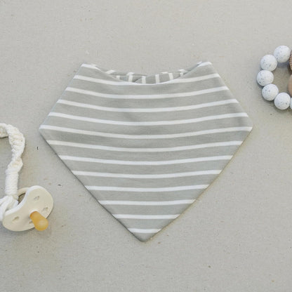 Woolino Merino Wool Baby Bibs - Highly Absorbent Bandana Bib with Cotton Outer Layer and Merino