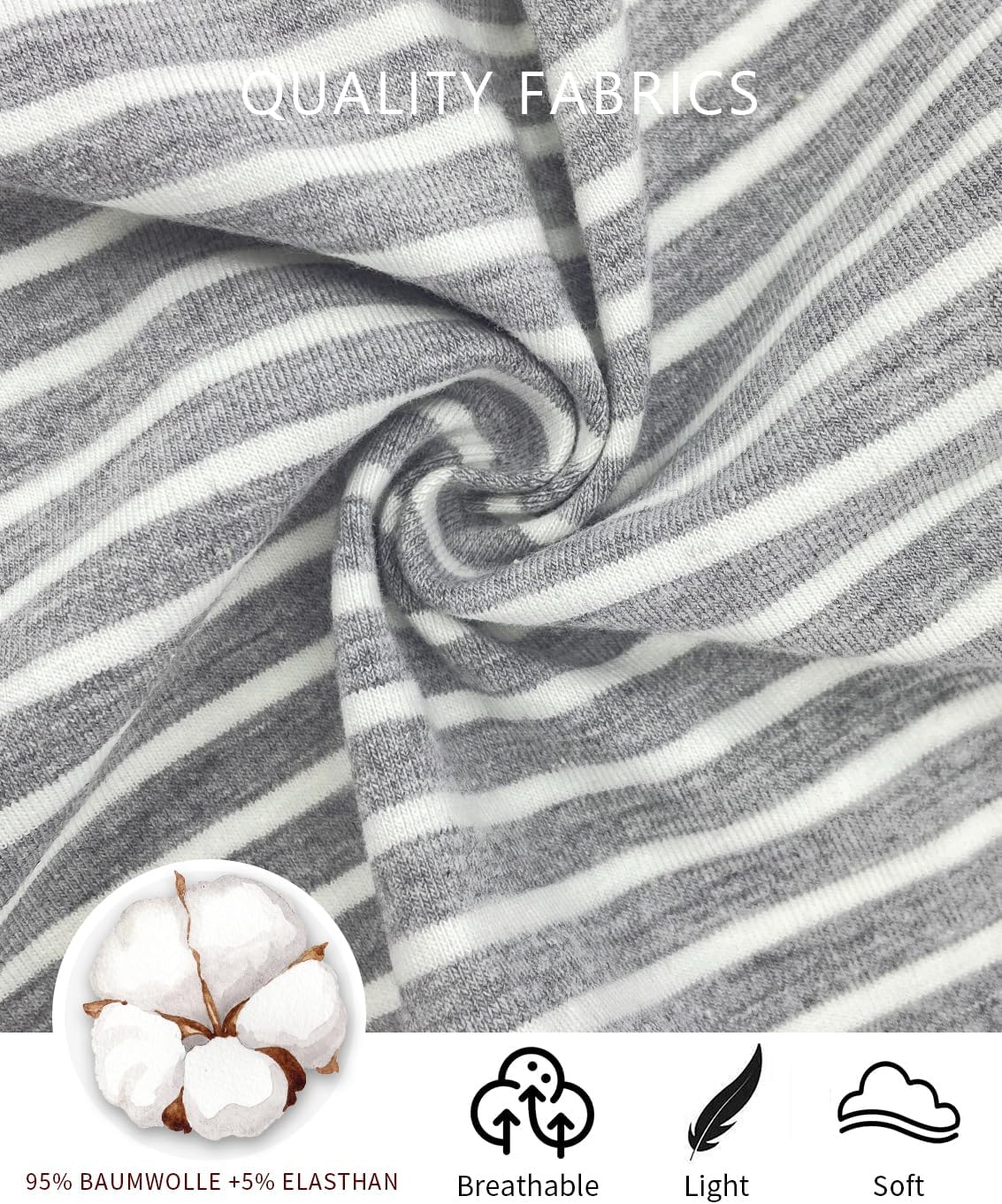 Jimonda Baby Rompers Cotton Baby Boys Baby Girls Short Sleeve Sleepers Pjs Two Way Zipper One-piece