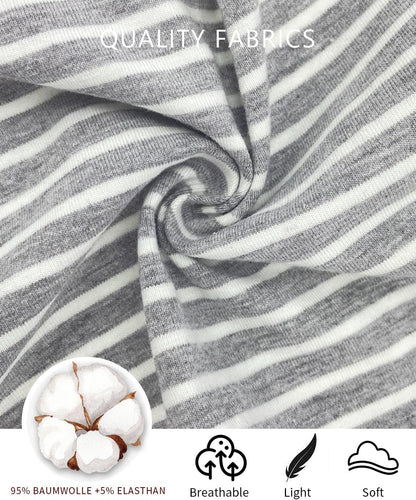 Jimonda Baby Rompers Cotton Baby Boys Baby Girls Short Sleeve Sleepers Pjs Two Way Zipper One-piece