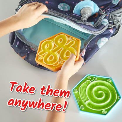 hand2mind Mindful Maze Garden Pack, Tactile Sensory Toys for Toddlers, Anxiety Relief Items, Calm