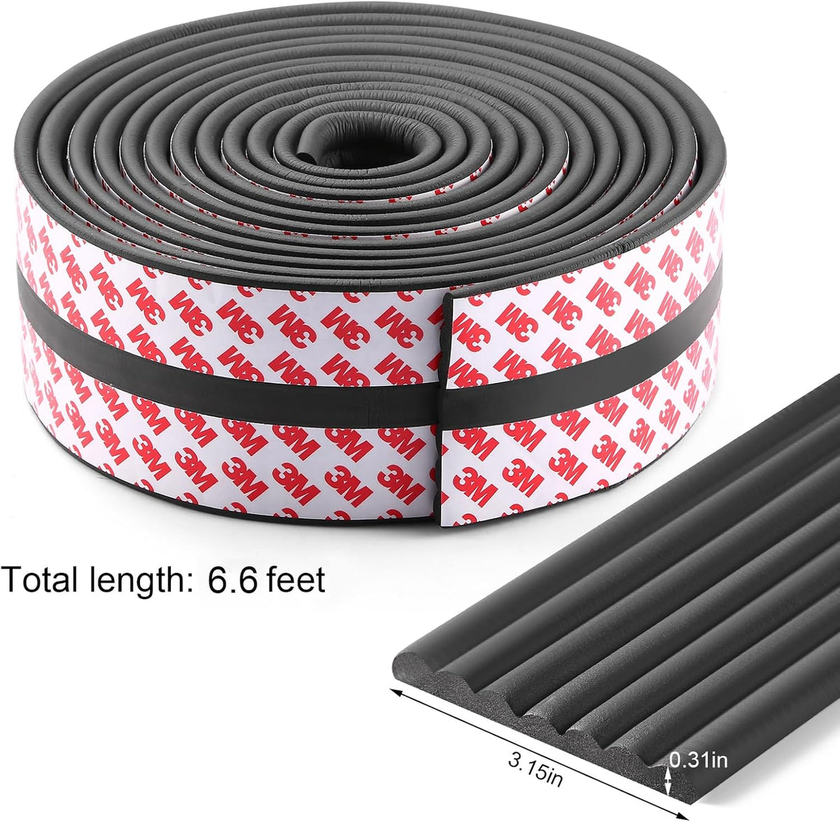 Baby Proofing Edge Protector 6.6 feet with 3M Strong Adhesive Pre-Taped, Baby Proof Padding Extra