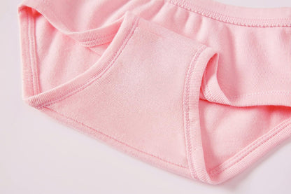 Cadidi Dinos Little Girls' Soft Cotton Underwear Kids Cool Breathable Comfort Panty Briefs Toddler