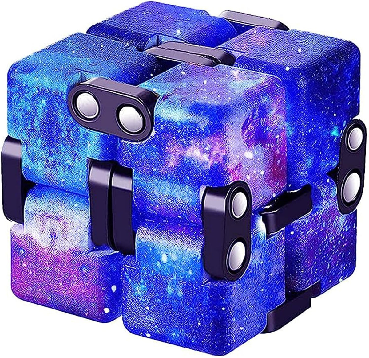 1 Packs Infinity Cube Toy Stress Relieving Fidgeting Game for Kids and Adults,Cute Mini Unique