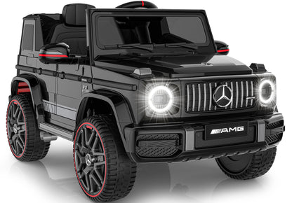 Mercedes-Benz G63 Kids Ride On Car, 12V Toddler Electric Car with Remote