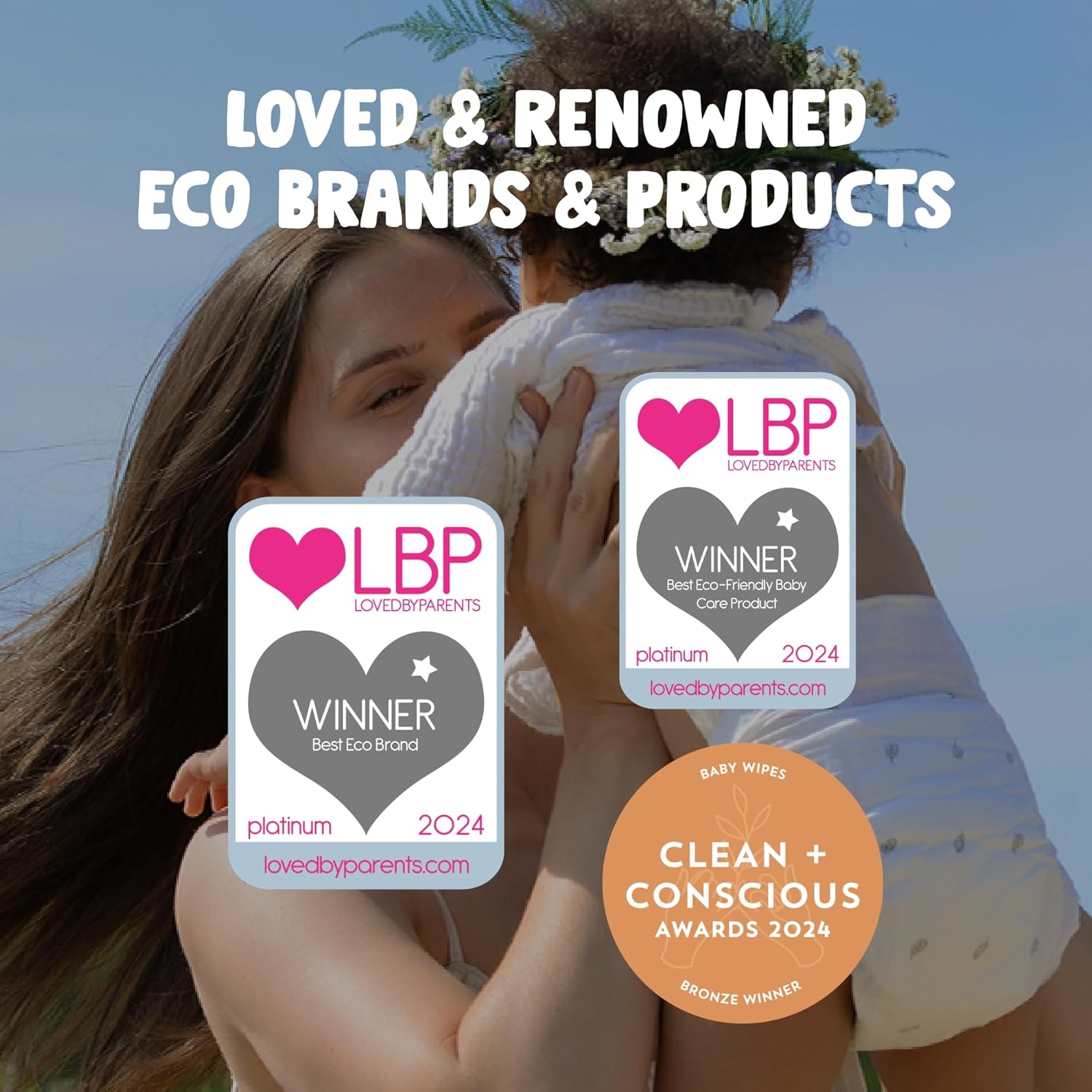 Naty Compostable XXL Baby Wipes - Unscented, 100% Plant-Based, Plastic-Free, Fragrance-Free