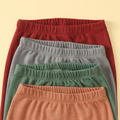 Hakochia Baby Pants for Boys & Girls: 100% Cotton, Soft, Comfy, Ample Diaper Room 0-36 Months