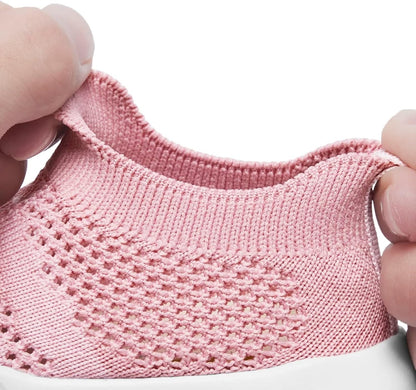 Eashi Baby Boy Girl Non-Skid Indoor Infant Walking Shoes Breathable Warm Elastic Sock Shoes with
