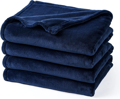 PHF Ultra Soft Fleece Blanket King Size, No Shed No Pilling Luxury Plush Cozy 300GSM Lightweight