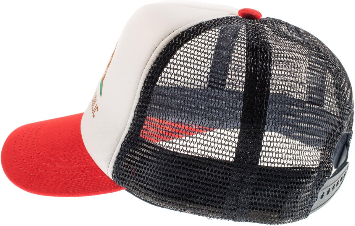 Baby Hats - Baseball Hat, Newborn Youth Flat Brim Mesh Trucker Surf Skate Bubba Bro Fitted Beach