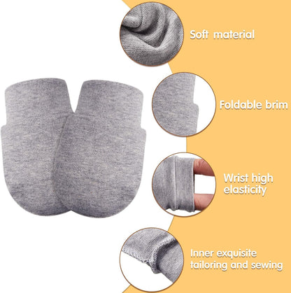 Geyoga 6 Pairs Newborn Baby Mittens No Scratch Gloves Infant Toddler Anti Scratch Essentials Unisex