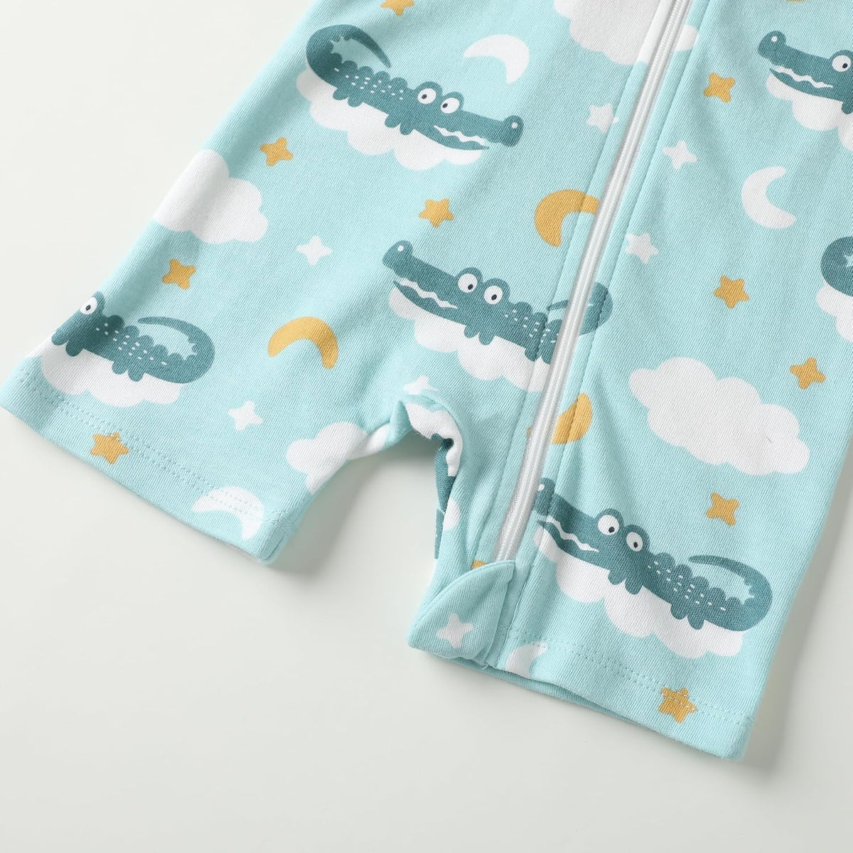 Owlivia Baby Short Sleeve Summer Romper Set, 2 Pack Tank Jumpsuit for Girls and Boys, Cartoon One
