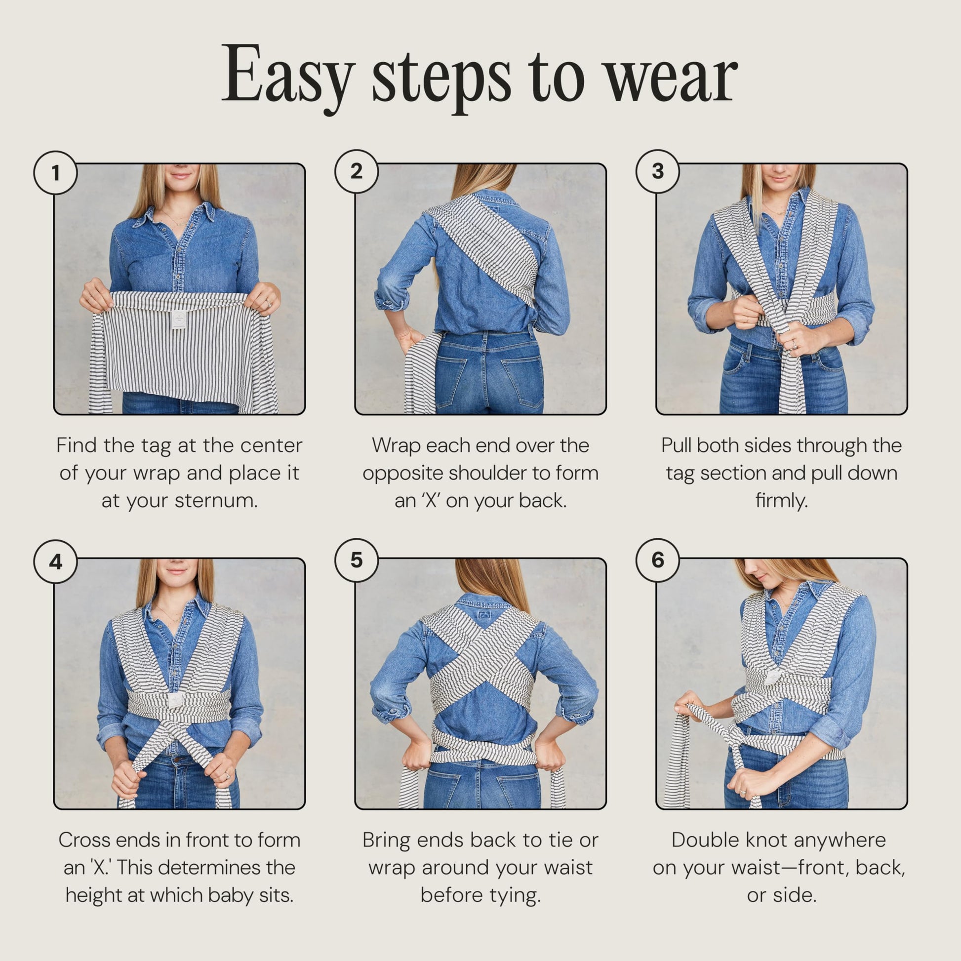 Solly Baby Wrap, Buttery-Soft Baby Carrier Newborn to Toddler 8-25 Lbs., Lightweight & Hands-Free