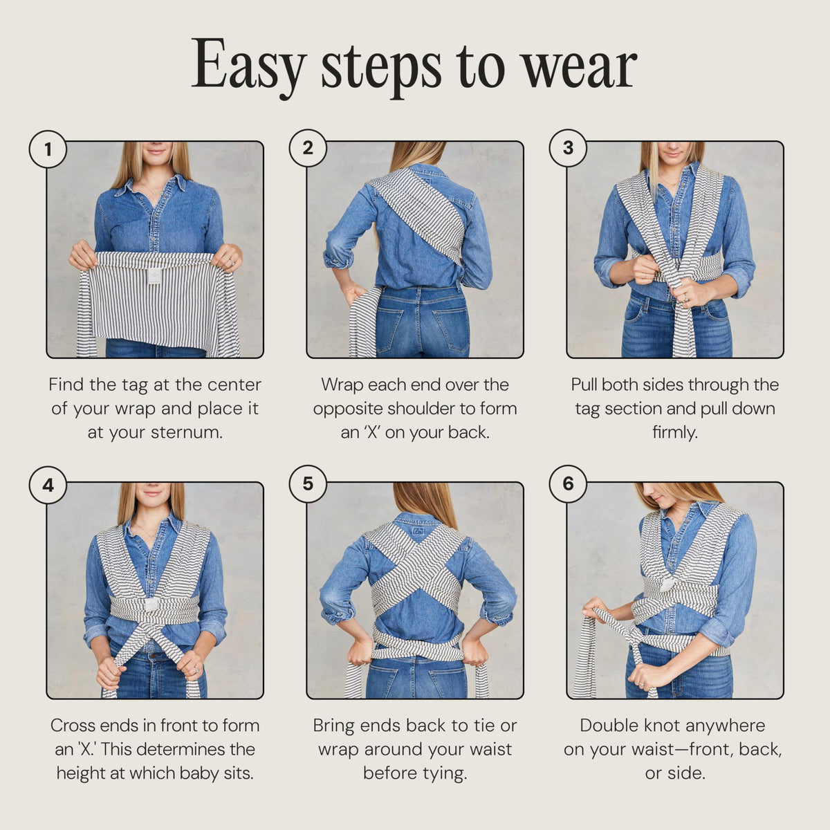 Solly Baby Wrap, Buttery-Soft Baby Carrier Newborn to Toddler 8-25 Lbs., Lightweight & Hands-Free