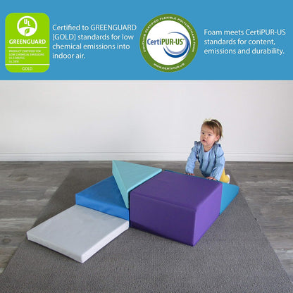 Factory Direct Partners 12366-CTPU SoftScape Playtime Corkscrew Climber for Infants and Toddlers