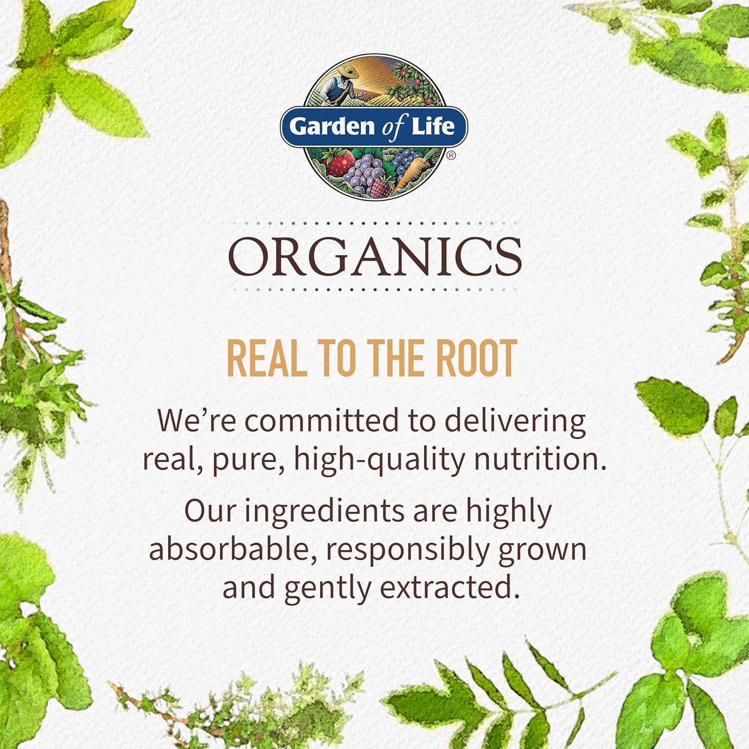 Garden of Life Prenatal Vitamins for Women, Organics Folate for Energy & Healthy Fetal Development