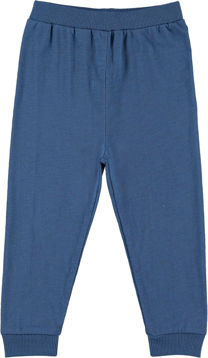 Cudlie 5-Pack Baby/Toddler Boys Jogger Pants - Lightweight Tapered Sweatpants - Lounge Jogger for