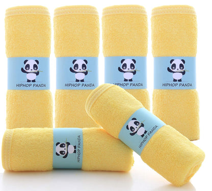 HIPHOP PANDA Baby Washcloths, Rayon Made from Bamboo - 2 Layer Ultra Soft Absorbent Newborn Bath