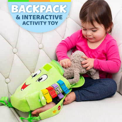 Buckle Toys, Buddy Activity Backpack, Educational Pre-K Learning