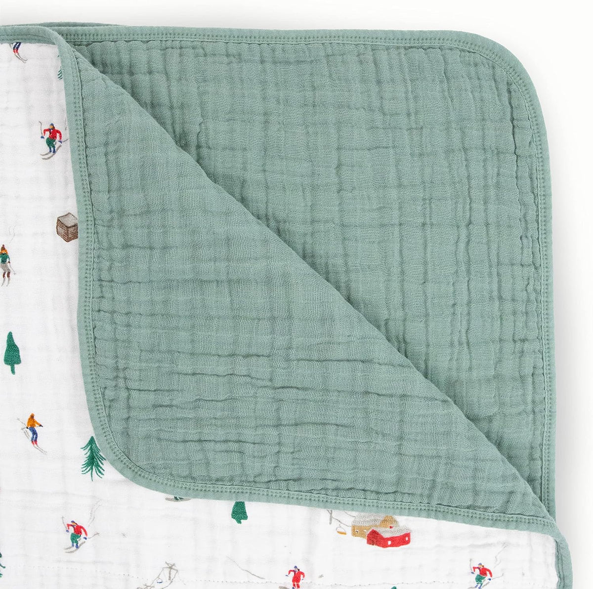 Little Unicorn Original Premium Cotton Quilt | Multi-Layered & Extra-Soft Muslin Fabric |for Babies