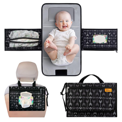 Kopi Baby Portable Diaper Changing Pad - Baby Changing Pad & Diaper Changer Travel Bag, Smart