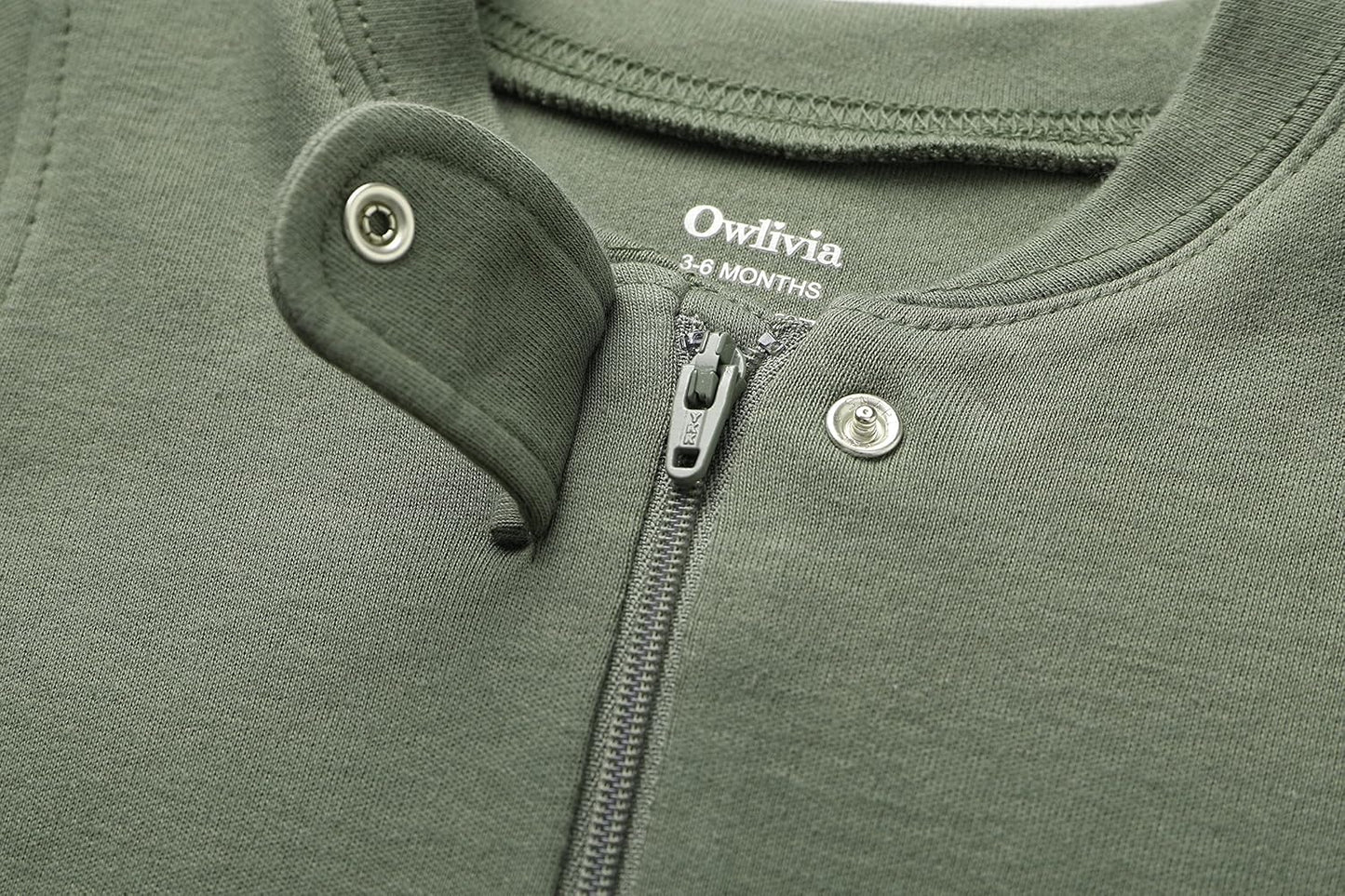 Owlivia Baby Boy Romper, Unisex Short-sleeve Summer Outfit, 100% Organic Cotton Girl One-Piece
