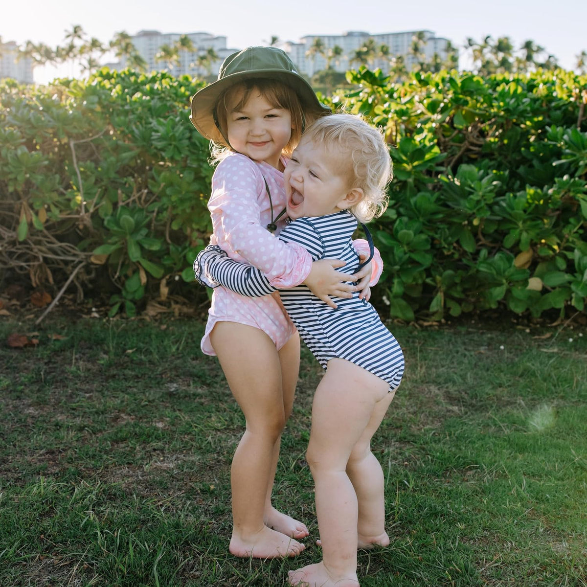 SwimZip Wide Brim Sun Hat | UPF 50+ Protection for Baby, Toddler, and Kids