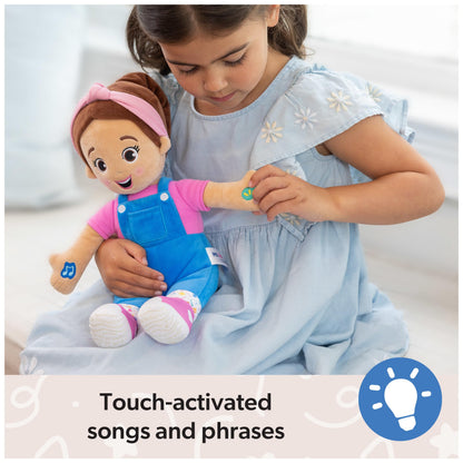 Ms. Rachel Speak & Sing Doll, 16-Inch Interactive Toy with Sounds
