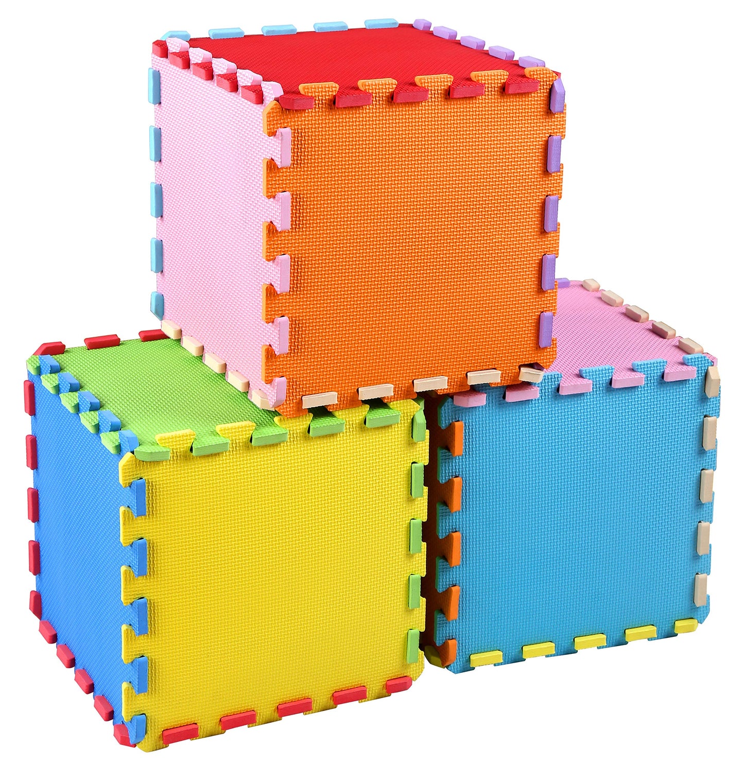 BalanceFrom Baby Play Mat, Soft Foam Floor Tiles for Kids, Cover 36 SQ SF