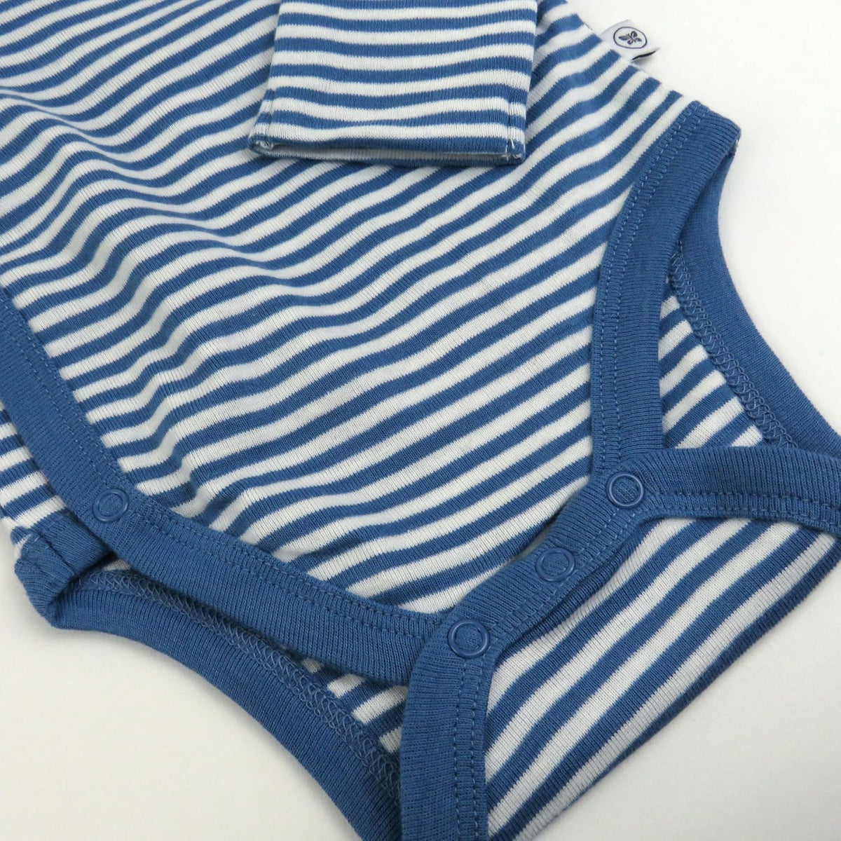 HonestBaby unisex-baby 3-pack Long Sleeve Side-snap Kimono Bodysuits Organic Cotton for Infant Baby