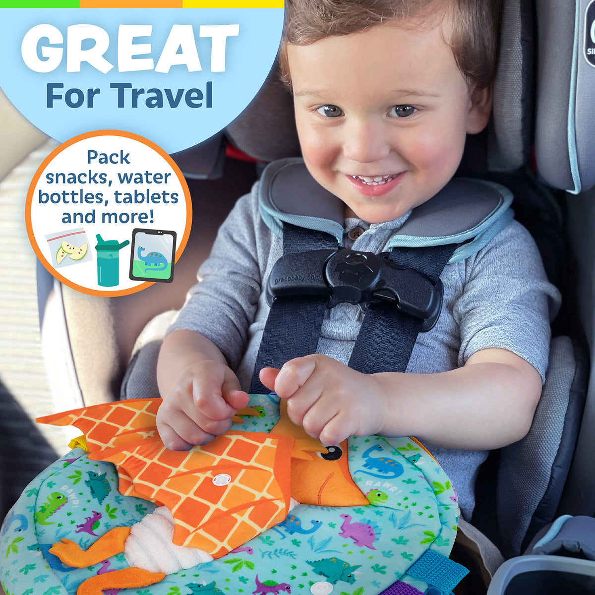 Buckle Toys, Breezy Pterodactyl Dinosaur Backpack, Educational Learning