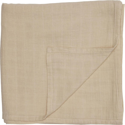 Swaddle - 100% Organic Cotton - Muslin Swaddle Blankets for Newborn, 47" x 47" (Fog)