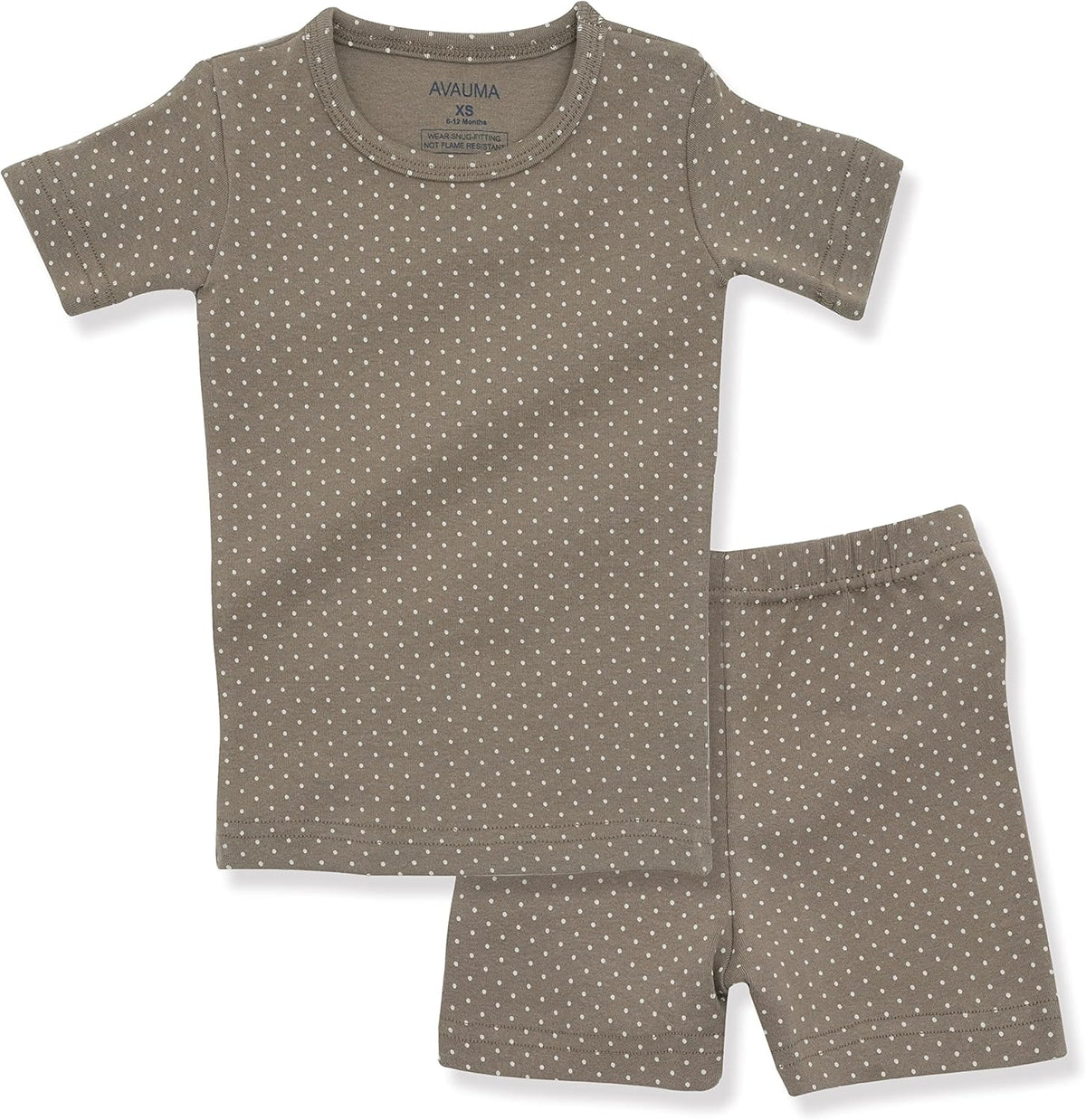 AVAUMA Baby Boys Girls Pajama Set 6M-7T Kids Cute Toddler Snug fit Pattern Design Pjs Cotton