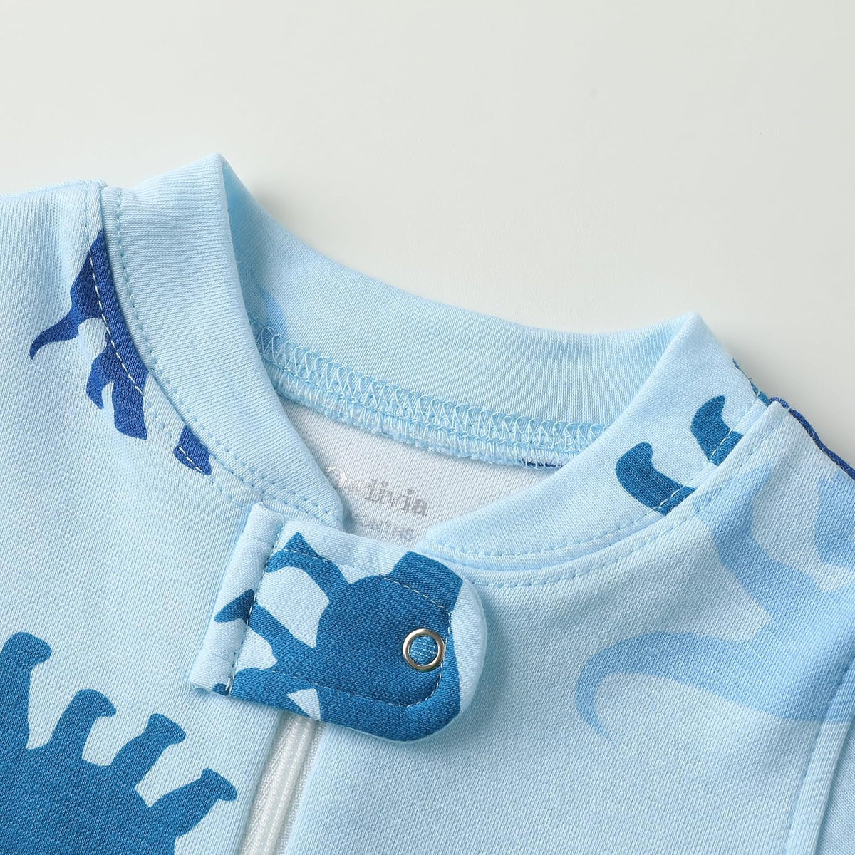 Owlivia Baby Boy Romper, Unisex Short-sleeve Summer Outfit, 100% Organic Cotton Girl One-Piece