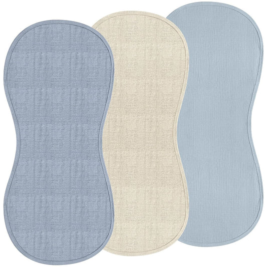 3 Pcs Changing Pad Liners Fits in Peanut Shape Changing Pad Waterproof Diaper Mats Organic Cotton