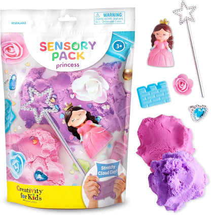 Creativity for Kids Sensory Pack: Princess - Calm Down Corner and Sensory Bin Filler Supplies, Car