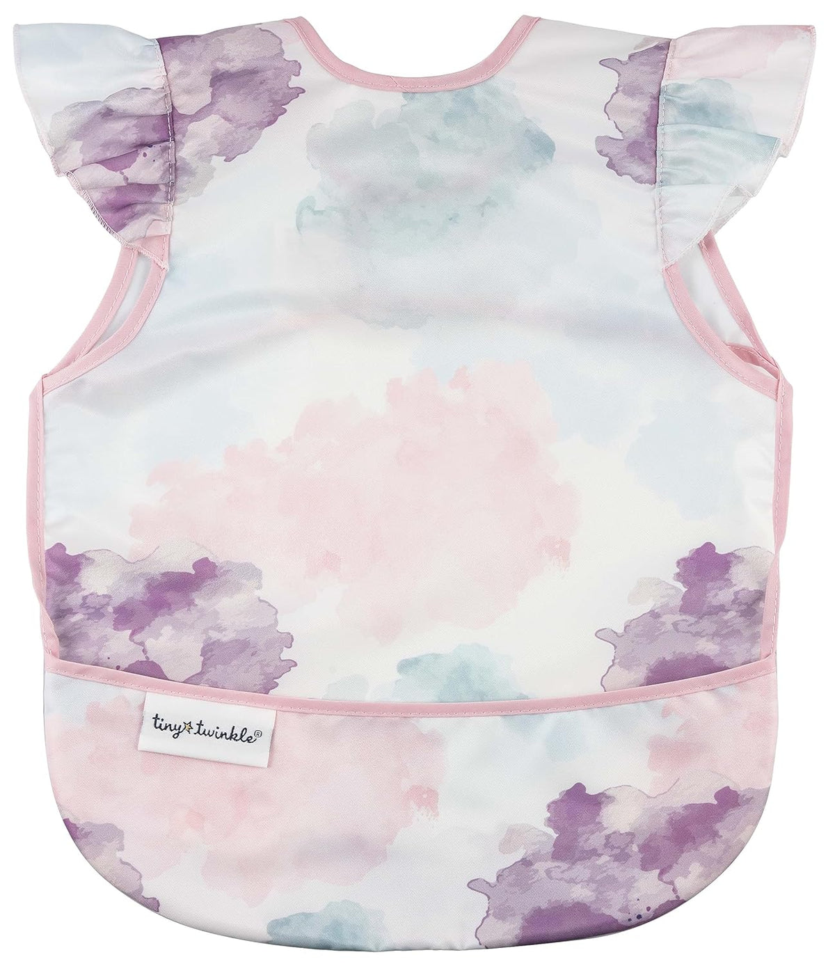 Tiny Twinkle Mess Proof Baby Bib - Waterproof & Lightweight Baby-Led Weaning Apron | 100% Recycled