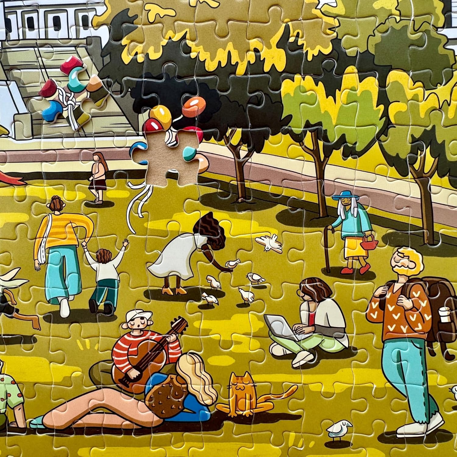 500 Piece Jigsaw Puzzle - United States Capitol - Washington, D.C. – 15.8 x 19.7 inches – Premium