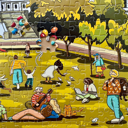 500 Piece Jigsaw Puzzle - United States Capitol - Washington, D.C. – 15.8 x 19.7 inches – Premium