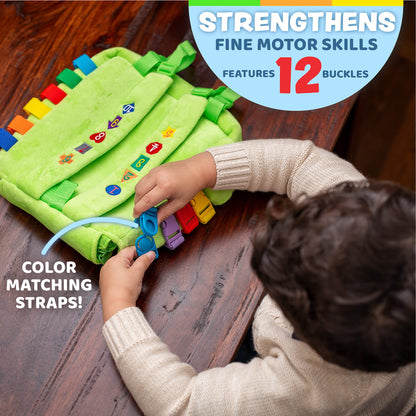 Buckle Toys, Buddy Activity Backpack, Educational Pre-K Learning