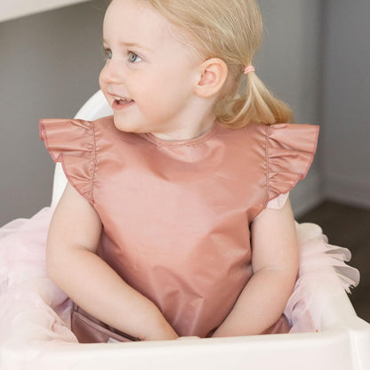 Tiny Twinkle Mess Proof Baby Bib - Waterproof & Lightweight Baby-Led Weaning Apron | 100% Recycled