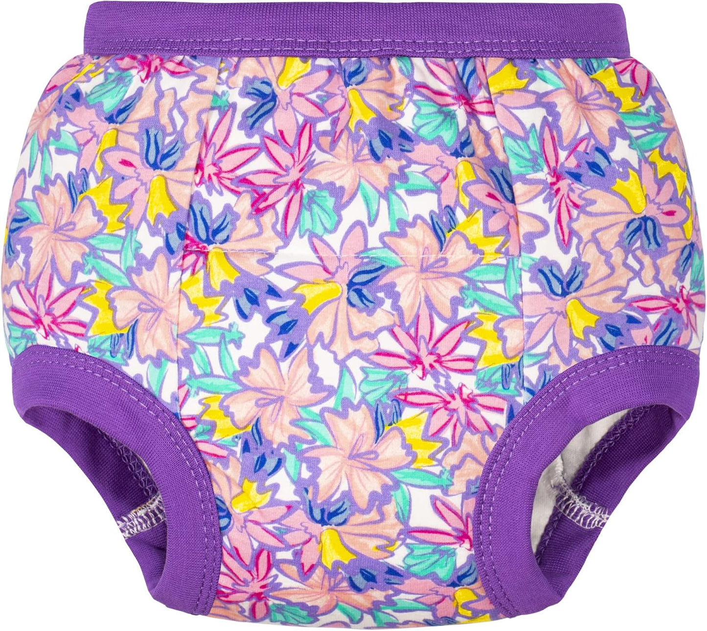 BIG ELEPHANT Potty Training Underwear - 10 Pack, 100% Cotton Absorbent Unisex Toddler Pee Pants for