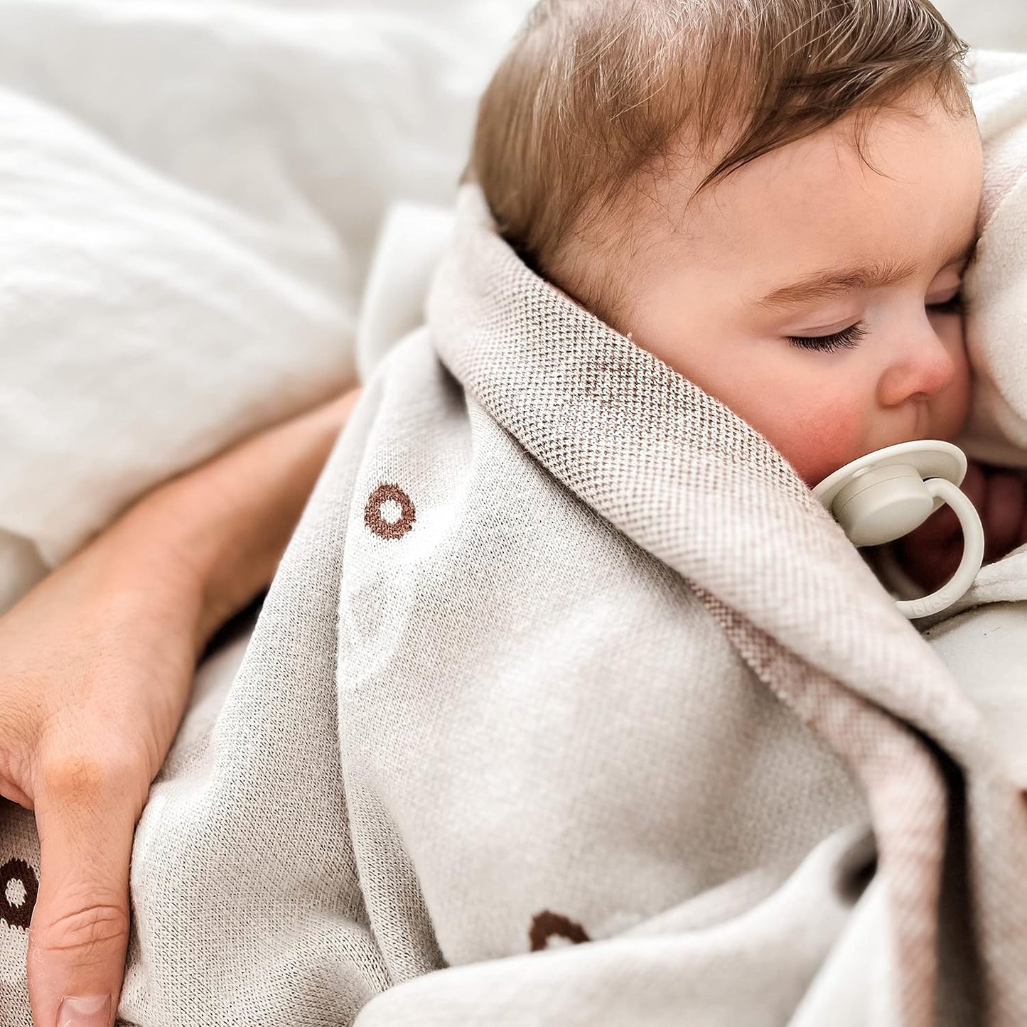 Baby Receiving Blanket for Boys 100% Cotton Buttery Soft Cozy Receiving Swaddle Crib Stroller