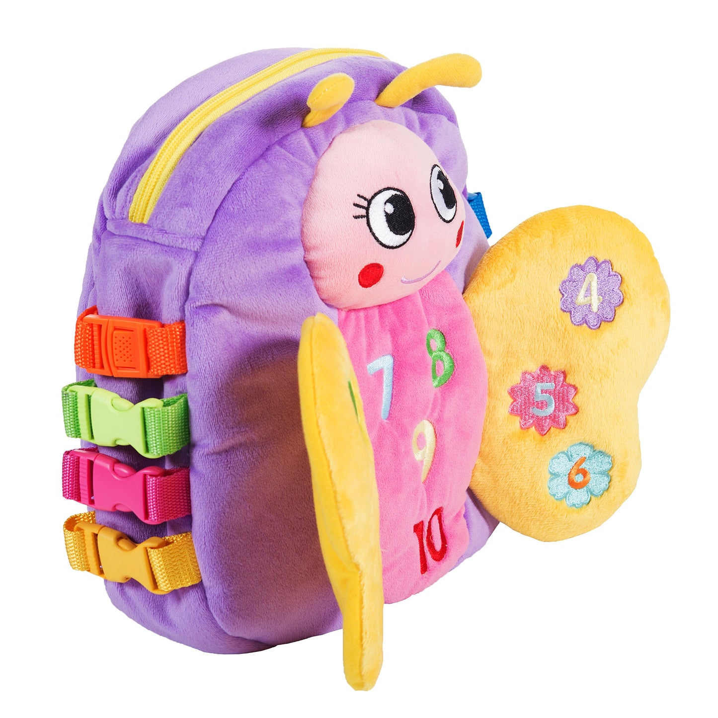 Buckle Toys, Blossom Butterfly Activity Backpack, Educational Learning